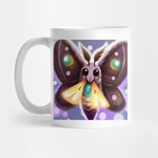 Cute Moth Drawing Mug